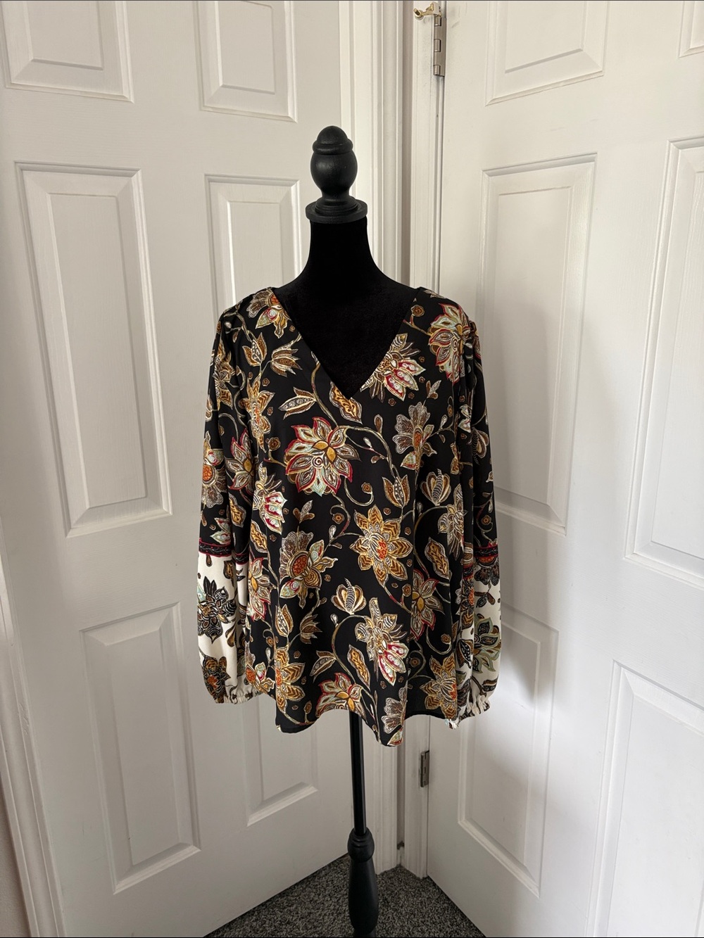 Belle by Kim Gravel "Find Your Fire" Boho Chic Blouse